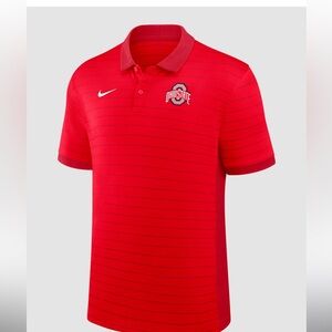 NWT -Nike Ohio State Buckeyes OnField Sideline Polo Men's Large Dri-Fit